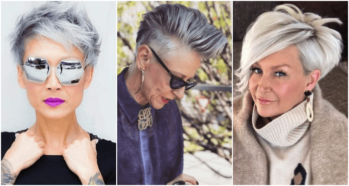Glänzende Haarschnitte Für Ältere Frauen