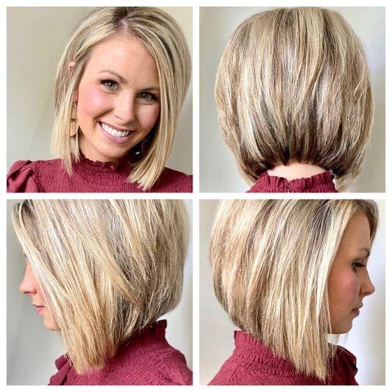 Blonde Haarfrisuren für Frauen 