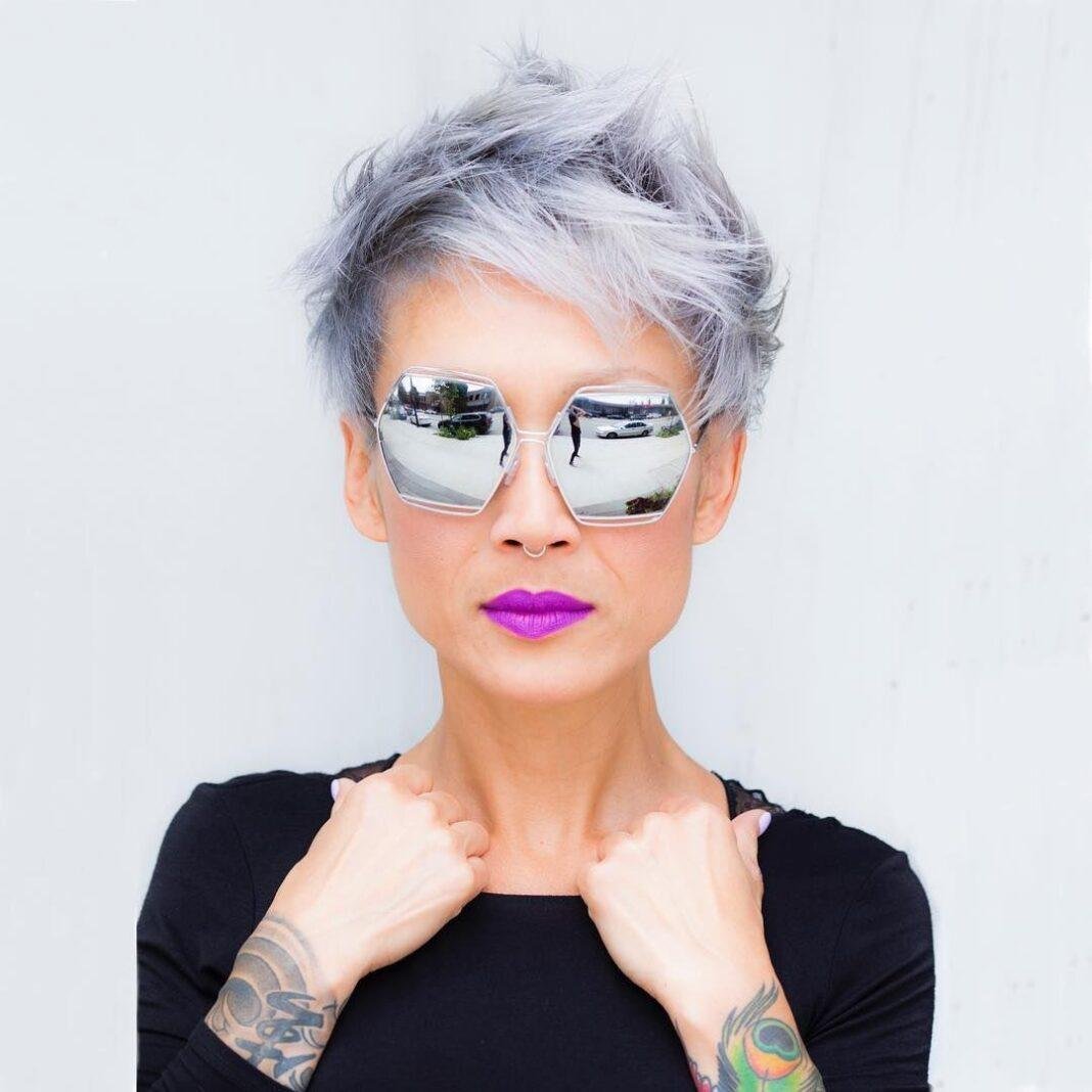 Verwendung von Styling-Produkten