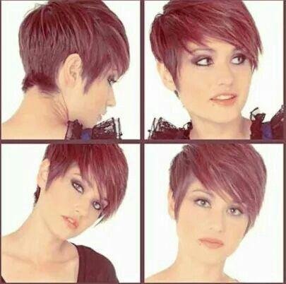 Der Kurze Pixie Cut mit Side-Swept Bangs