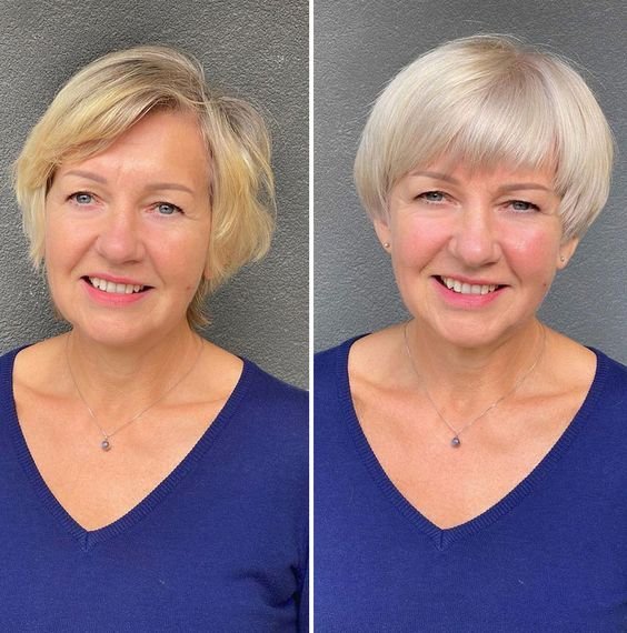 Pixie Bob für ältere Frauen: Schmeichelhafter Look mit minimalem Styling-Aufwand