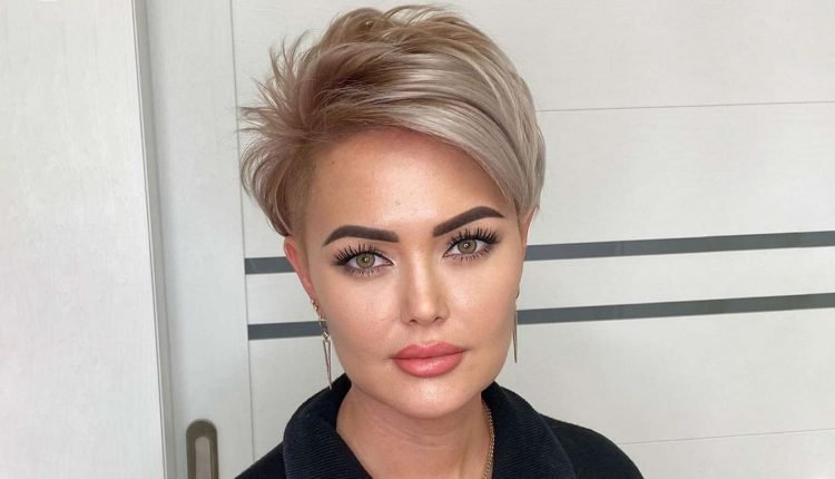 Schöne Kurzhaarfrisuren für runde Gesichter