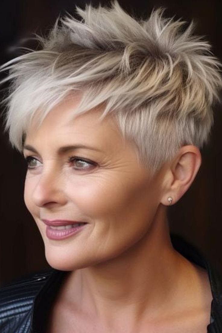 Pixie Bob für ältere Frauen: Schmeichelhafter Look mit minimalem Styling-Aufwand