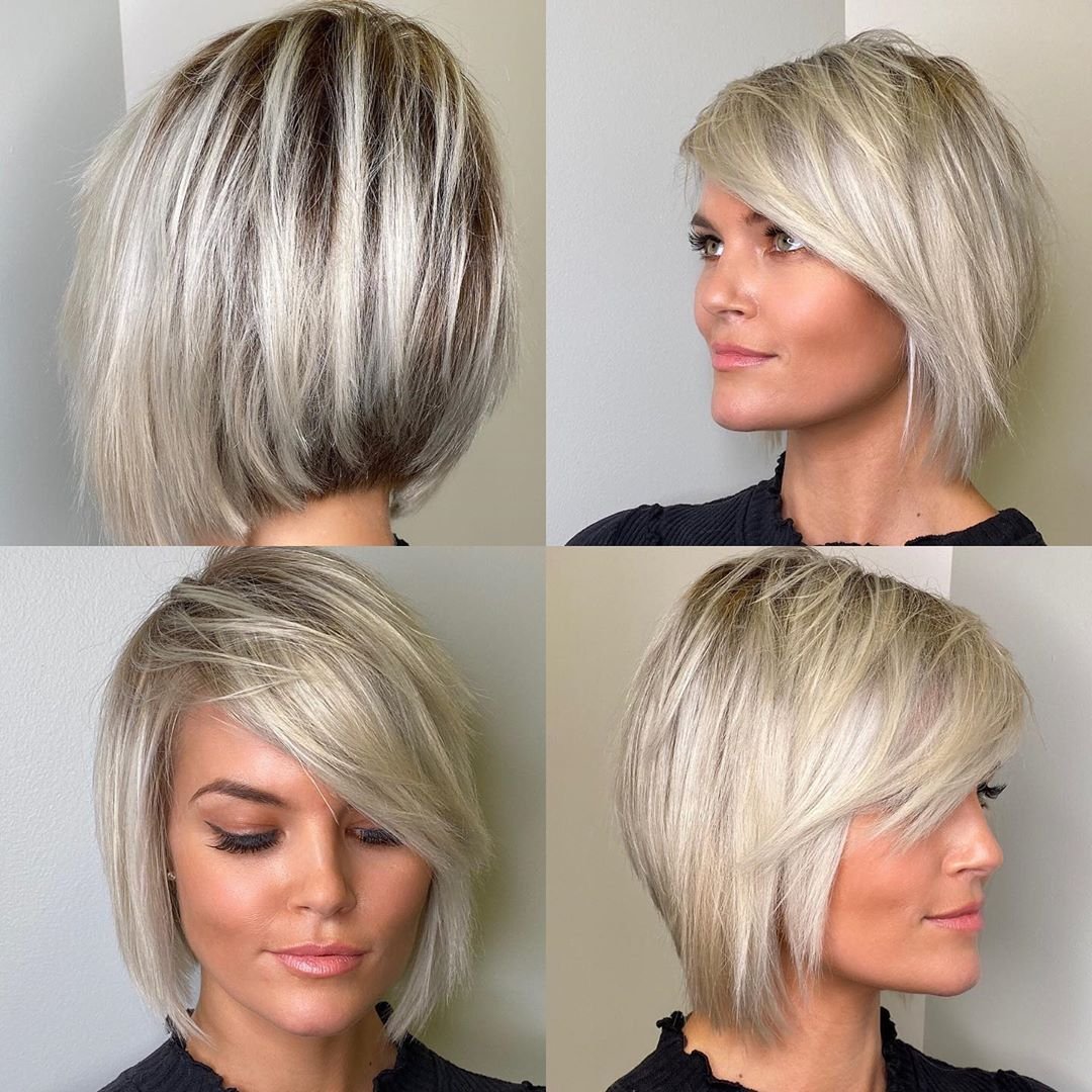 Einige Ideen für unordentliche Bob-Frisuren
